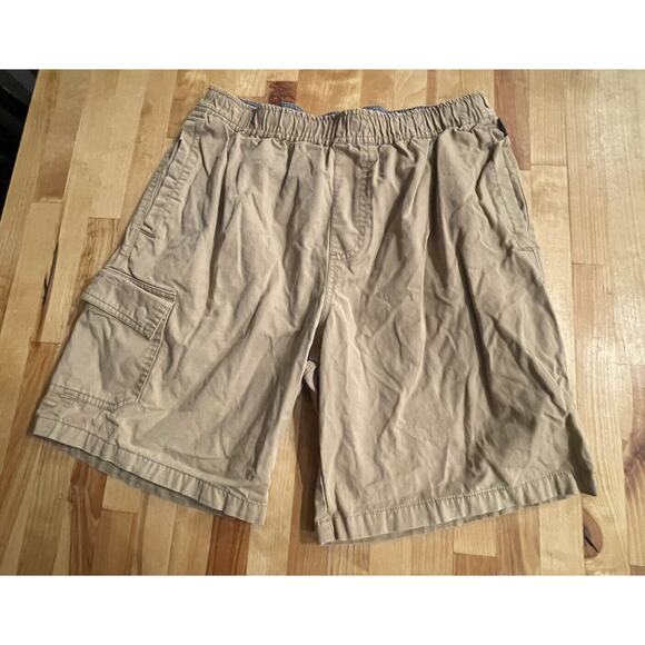 Vintage Oneill Shorts Cargo Elastic Drawstring Waist Casual beach Mens Small EUC - Picture 1 of 11